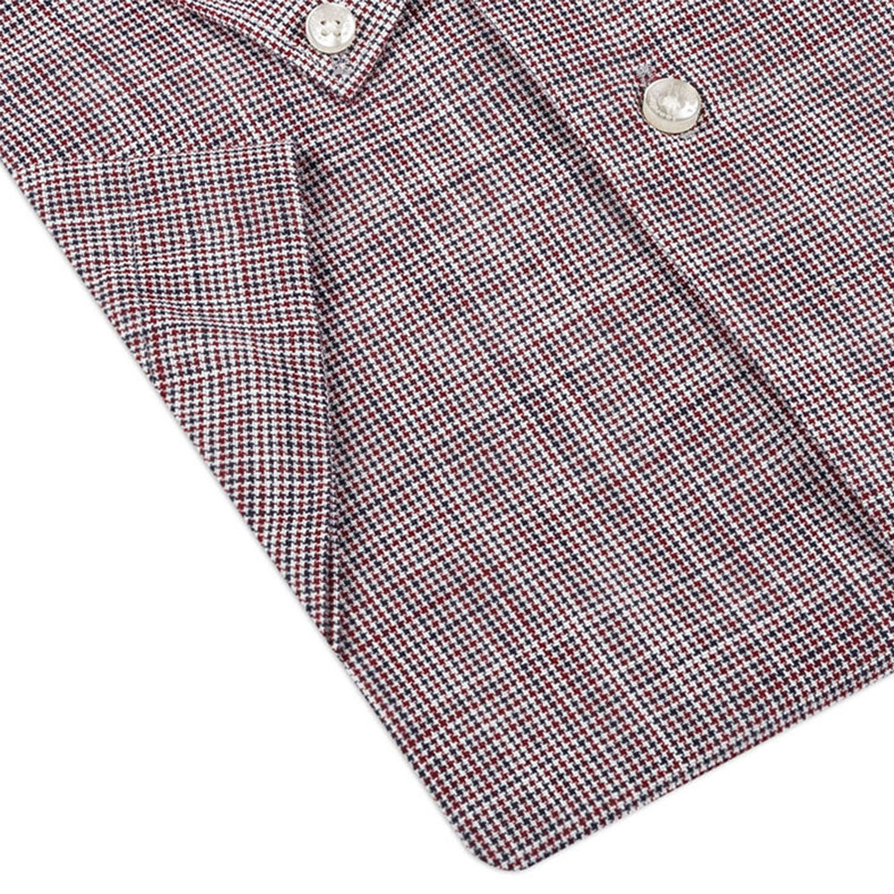 Burgundy Short Sleeve Shirt