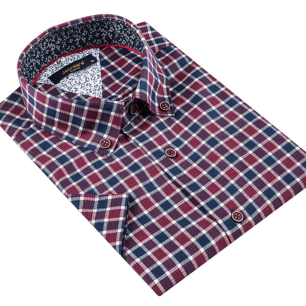 Burgundy Short Sleeve Shirt