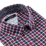 Burgundy Short Sleeve Shirt