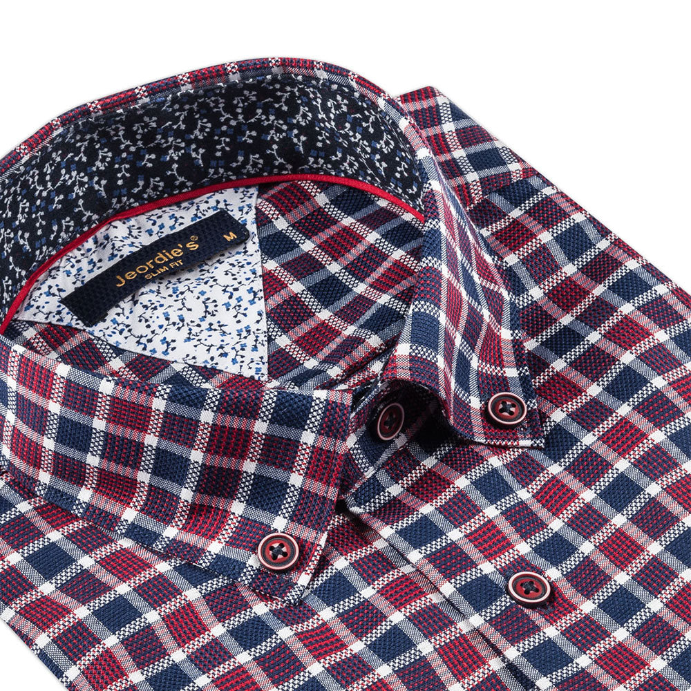 Burgundy Short Sleeve Shirt