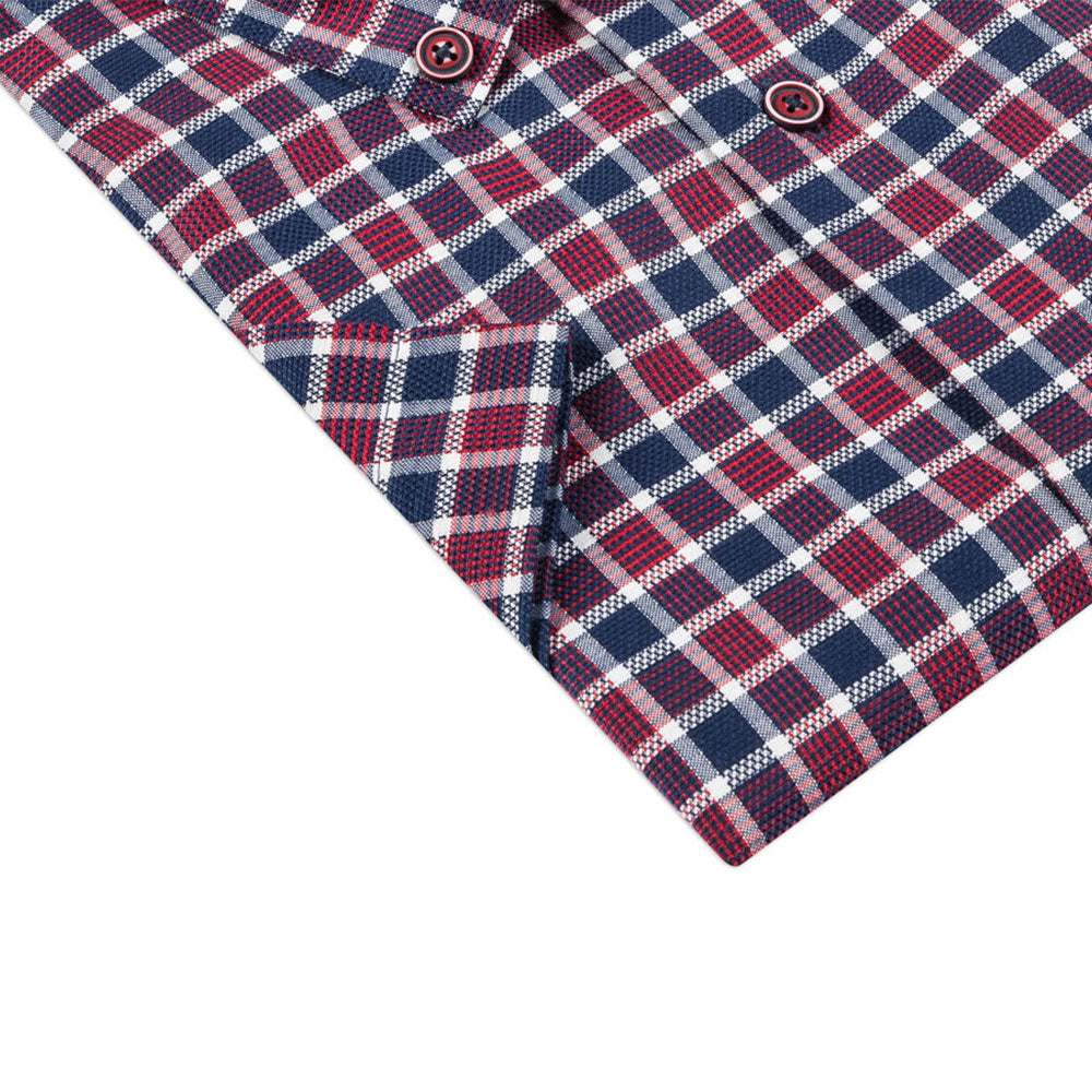 Burgundy Short Sleeve Shirt