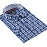 Sax Blue Short Sleeve Shirt