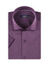 Dark Purple Short Sleeve Shirt