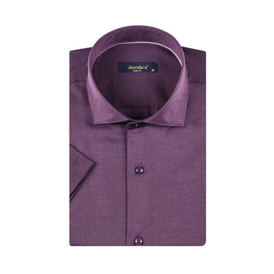 Dark Purple Short Sleeve Shirt