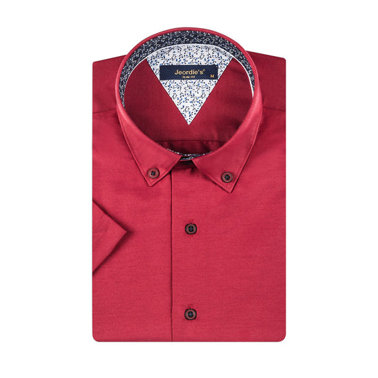 Burgundy Short Sleeve Shirt
