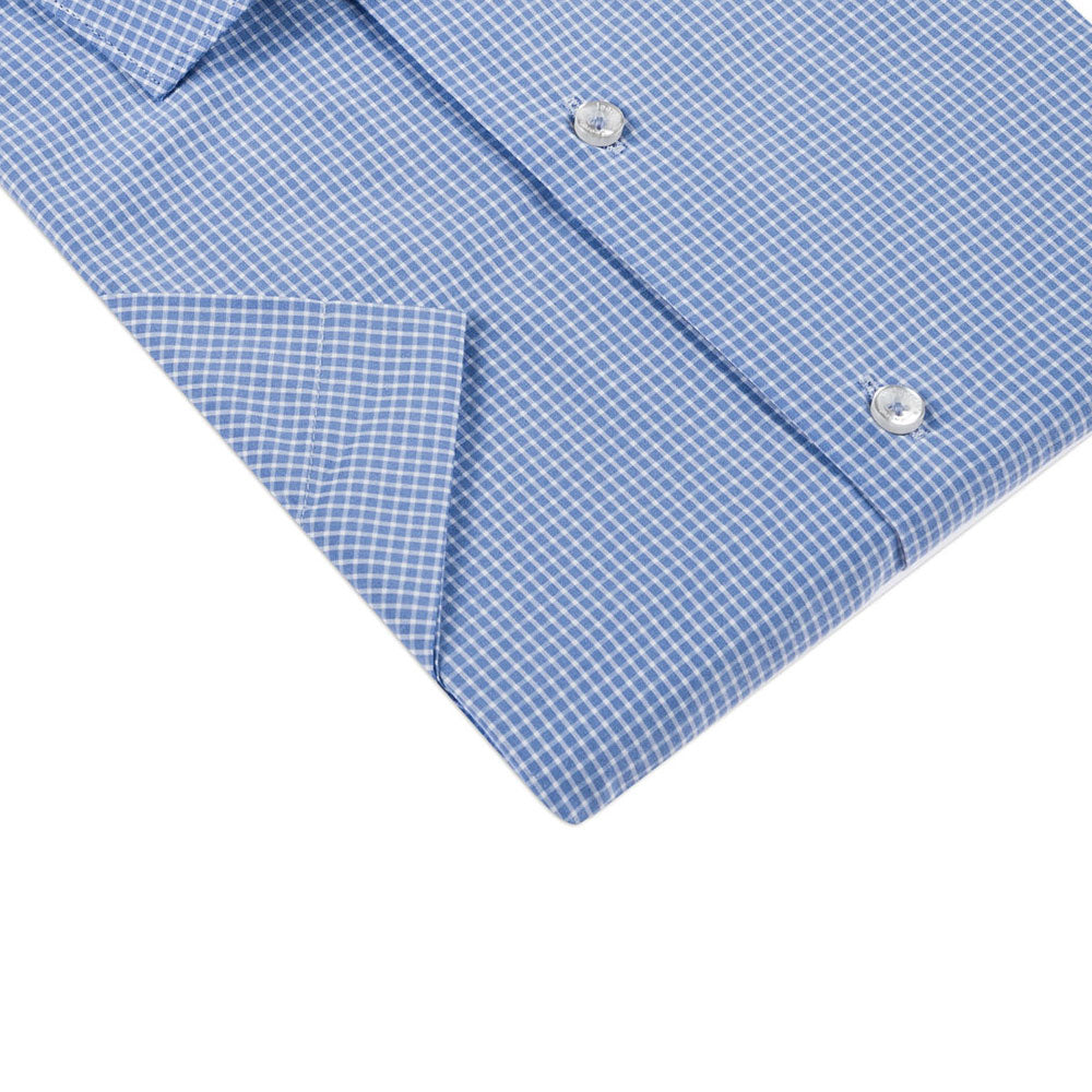 Blue Short Sleeve Shirt