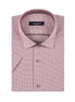 Burgundy Short Sleeve Shirt
