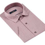 Burgundy Short Sleeve Shirt