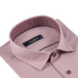 Burgundy Short Sleeve Shirt