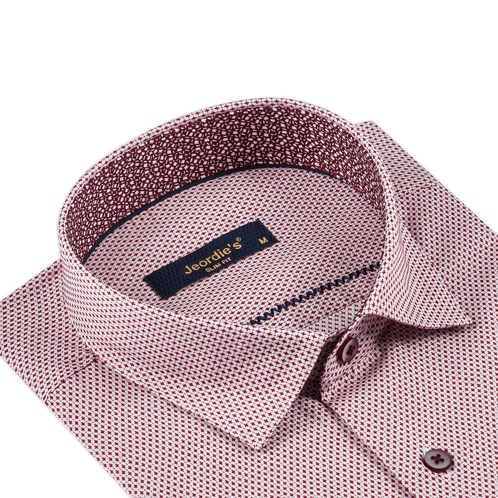 Burgundy Short Sleeve Shirt