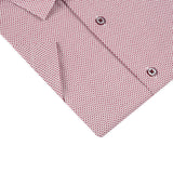 Burgundy Short Sleeve Shirt