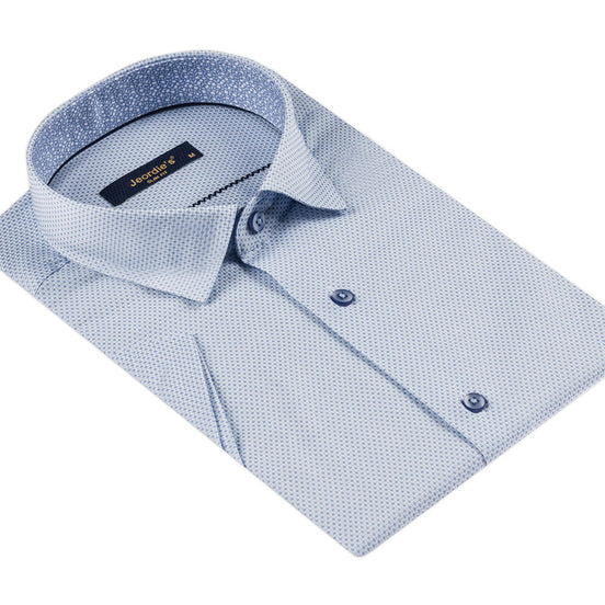 Blue Short Sleeve Shirt