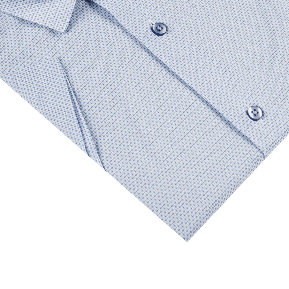 Blue Short Sleeve Shirt