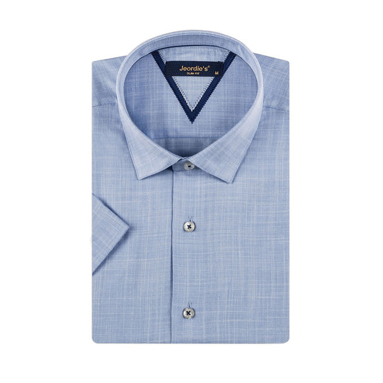 Blue Short Sleeve Shirt