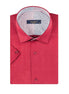 Burgundy Short Sleeve Shirt
