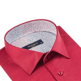 Burgundy Short Sleeve Shirt