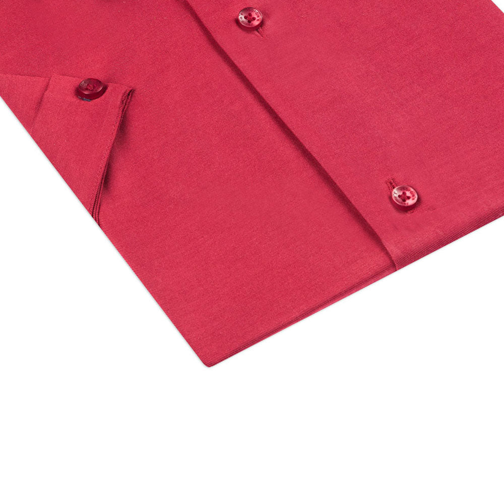 Burgundy Short Sleeve Shirt