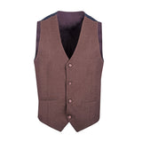 Burgundy Waistcoat