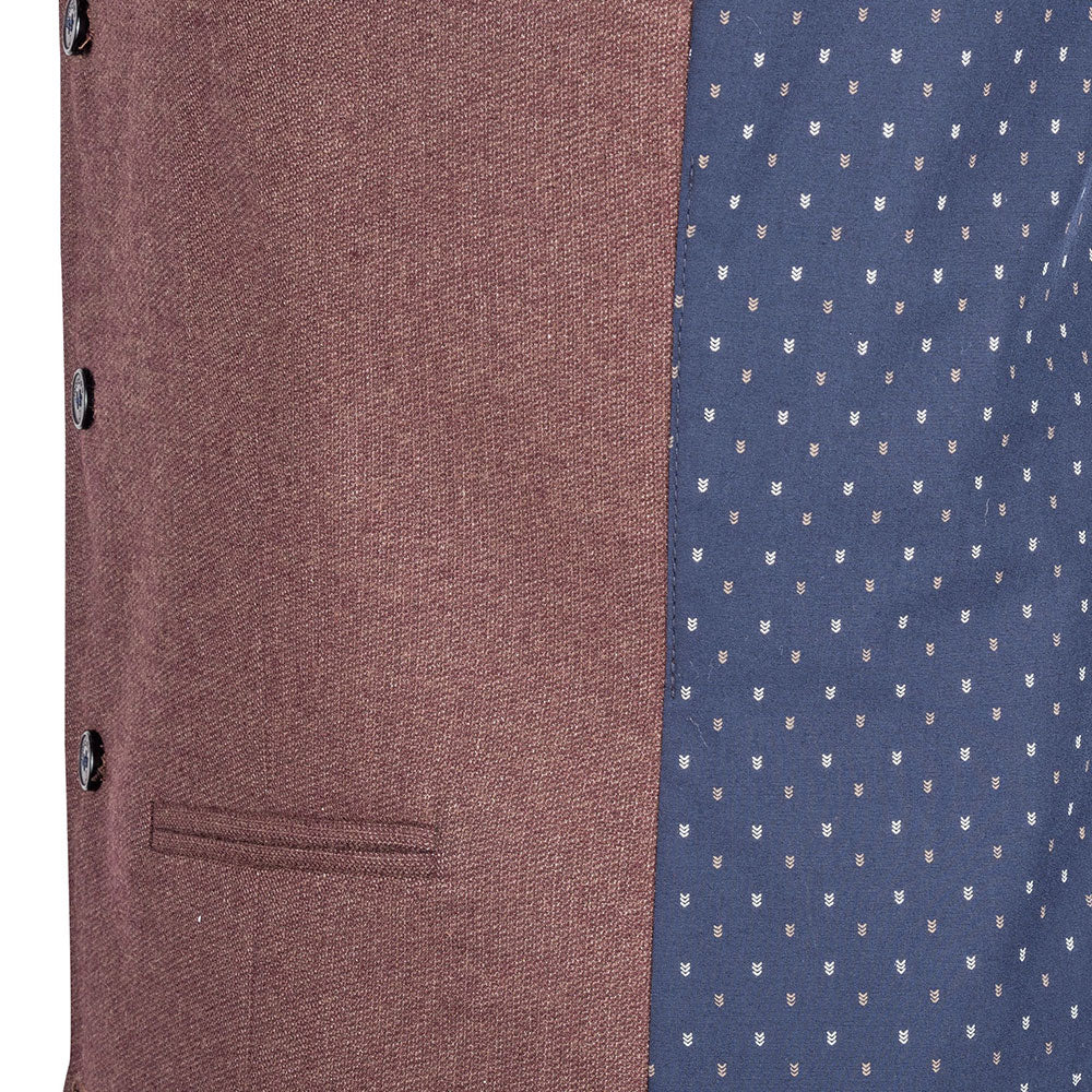 Burgundy Waistcoat