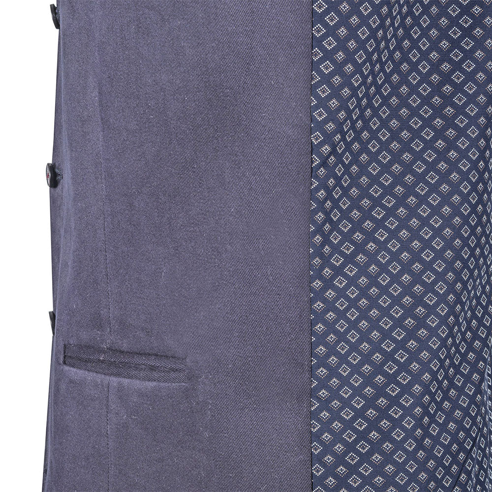 Light Navy Waistcoat