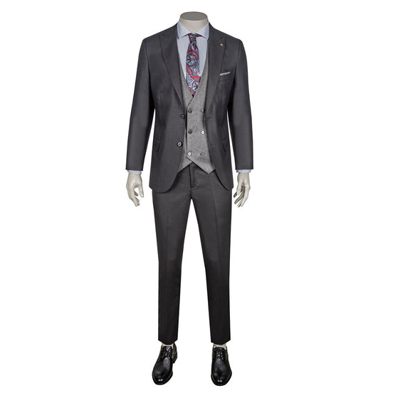 Black Three-Piece Suit