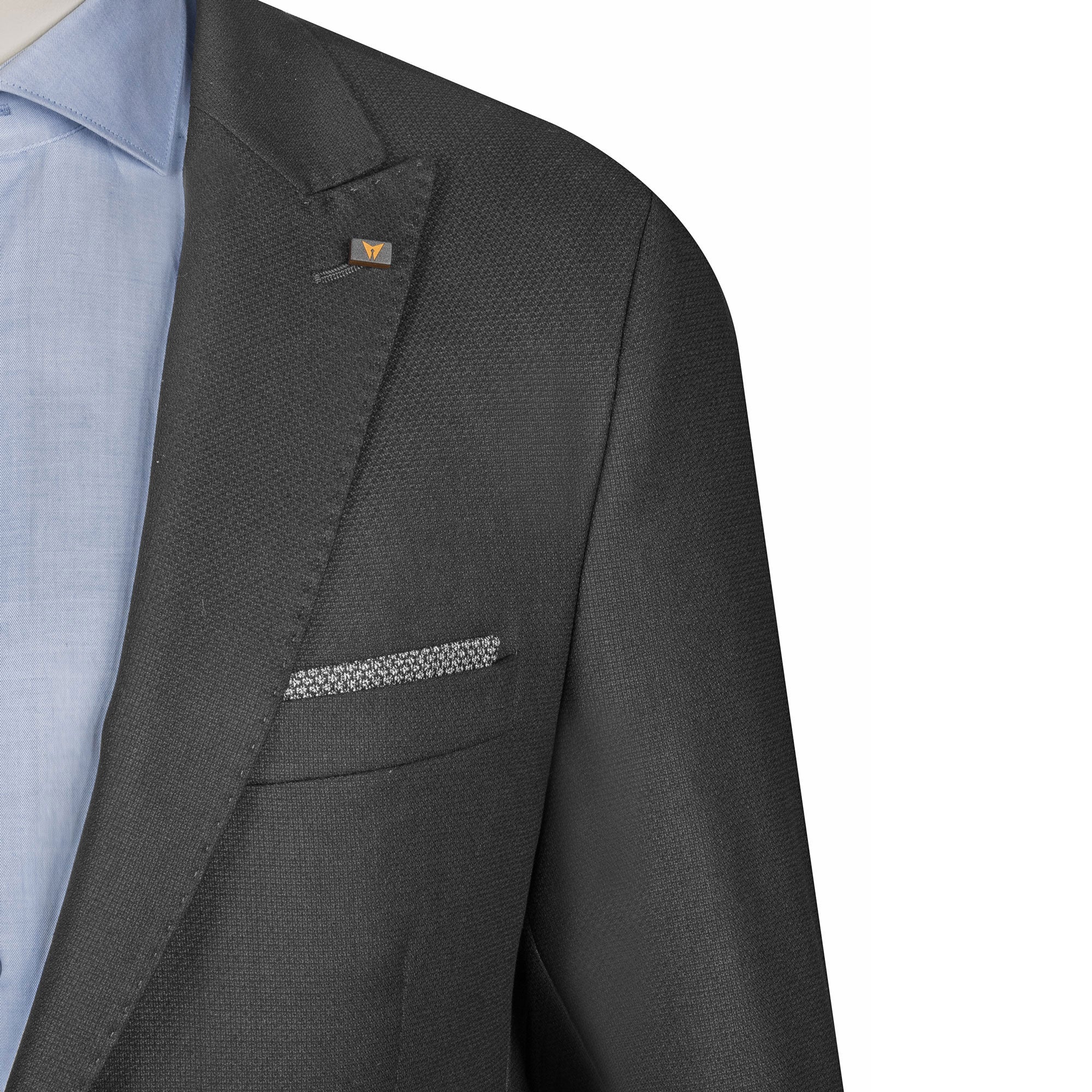 Black Three-Piece Suit