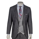 Black Three-Piece Suit