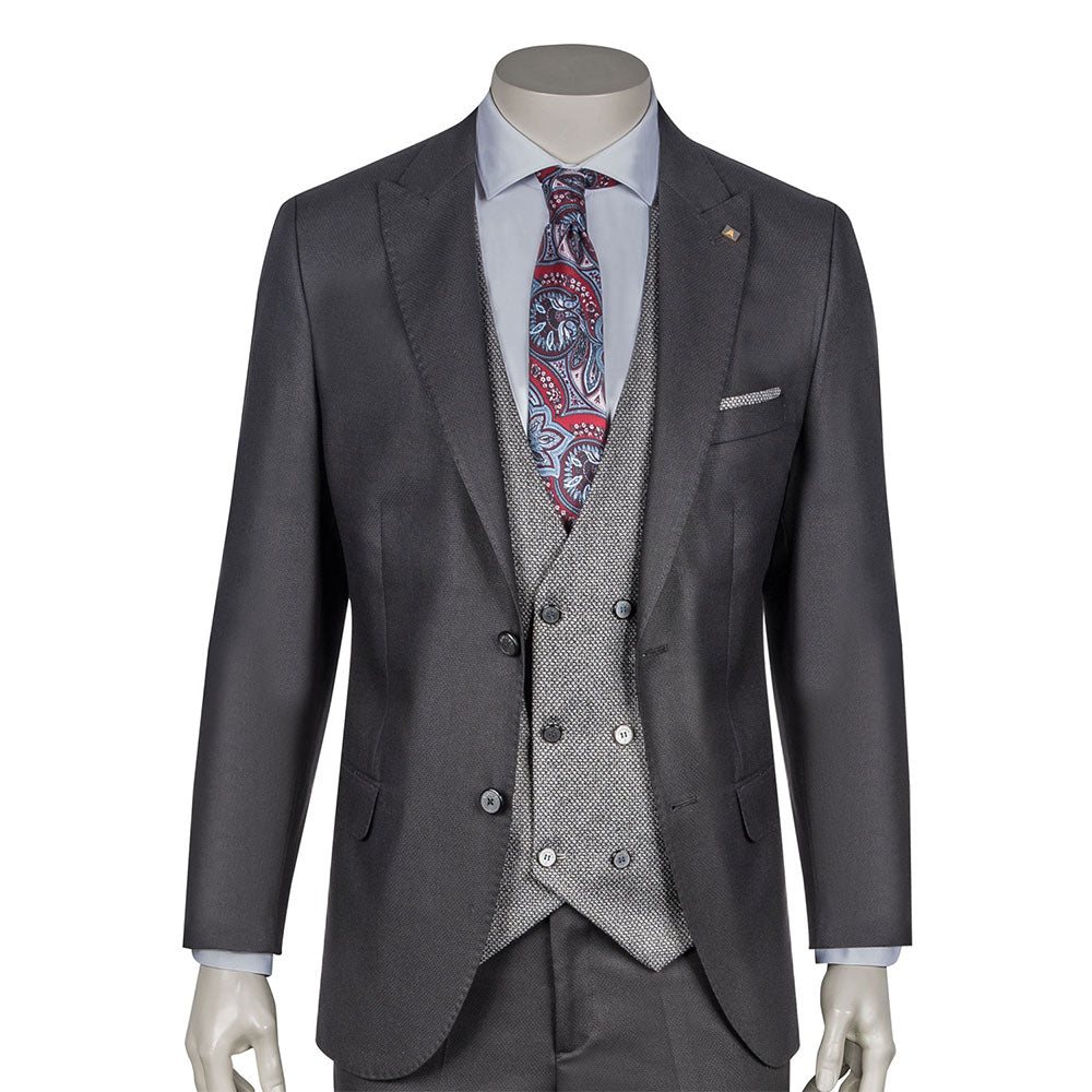 Black Three-Piece Suit