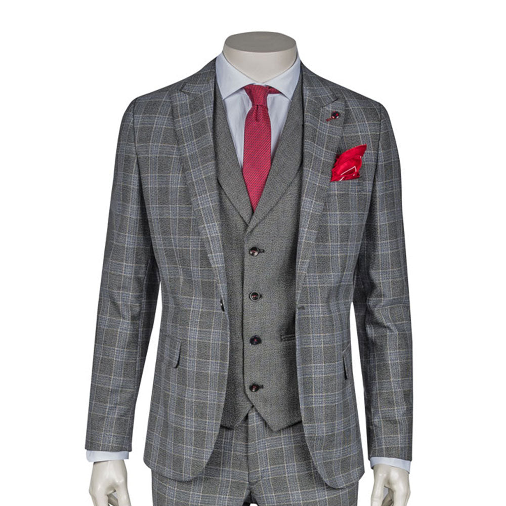 Black Three-Piece Suit