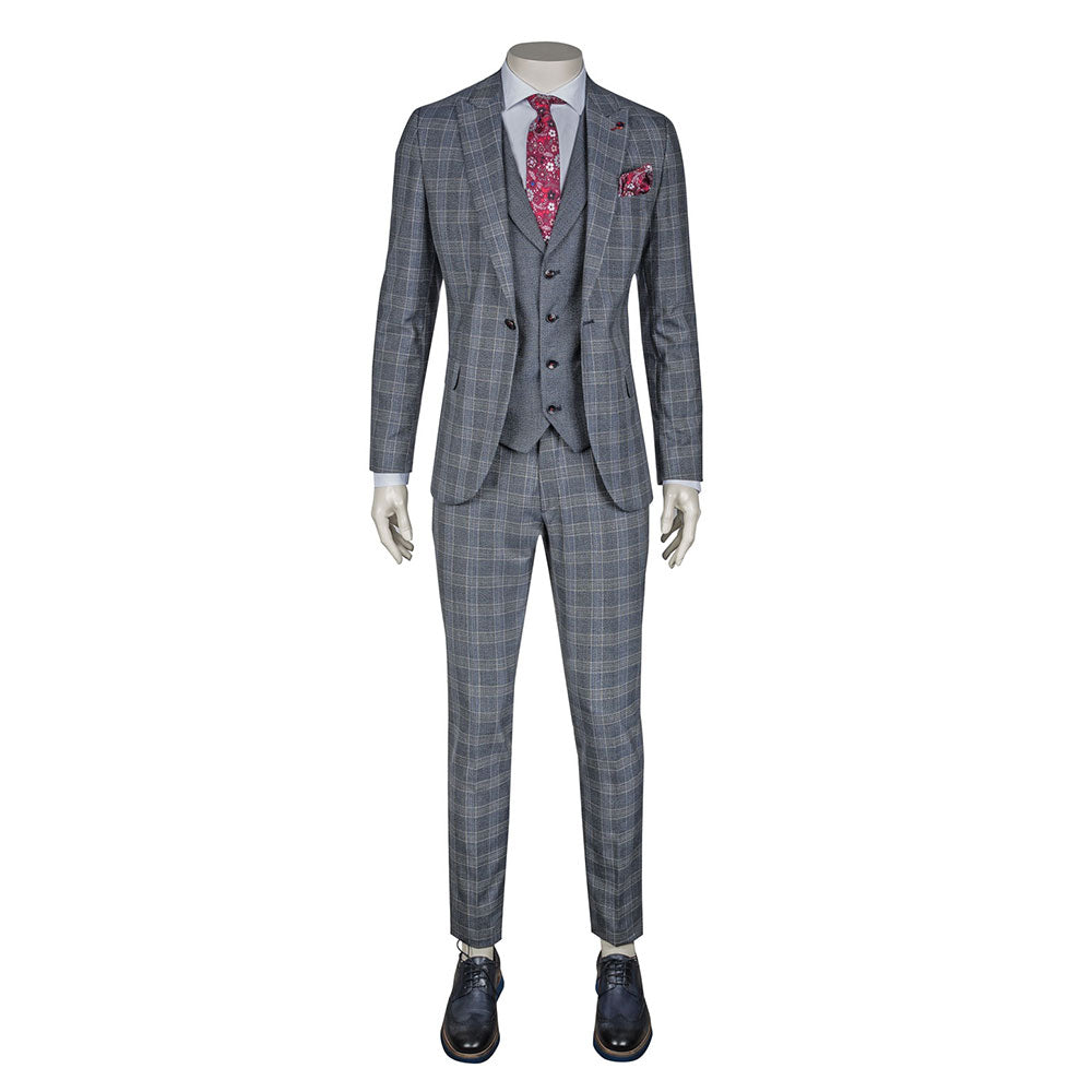 Navy Three-Piece Suit