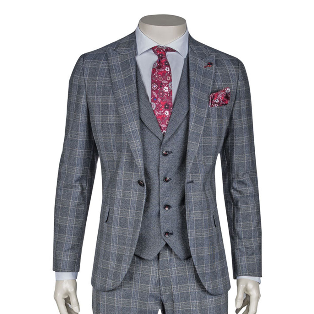 Navy Three-Piece Suit