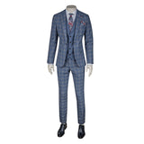 Royal Blue Three-Piece Suit