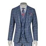 Royal Blue Three-Piece Suit