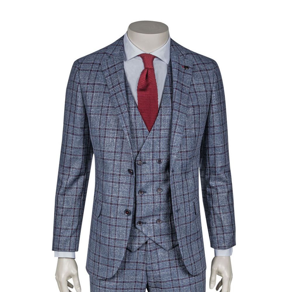 Navy Three-Piece Suit