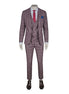Burgundy Three-Piece Suit