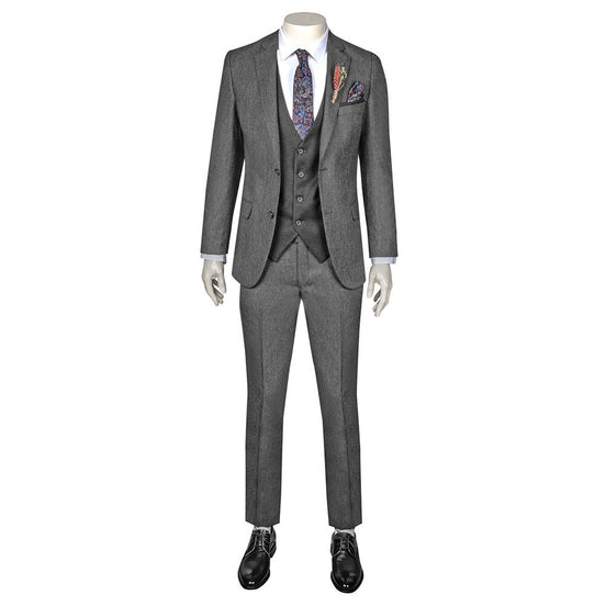 Black Three-Piece Suit