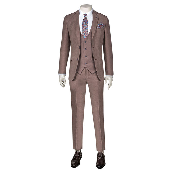 Light Burgundy Three-Piece Suit