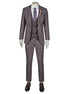 Dark Burgundy Three-Piece Suit