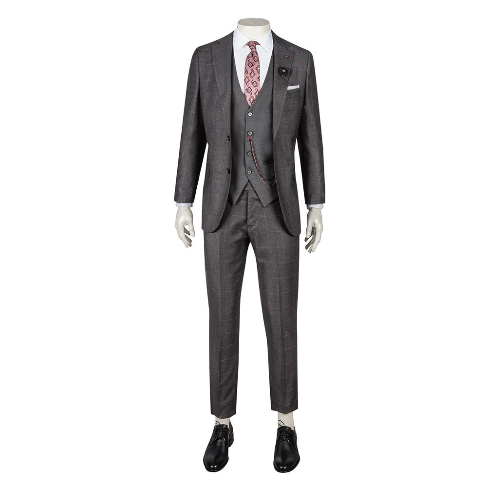 Grey Three-Piece Suit