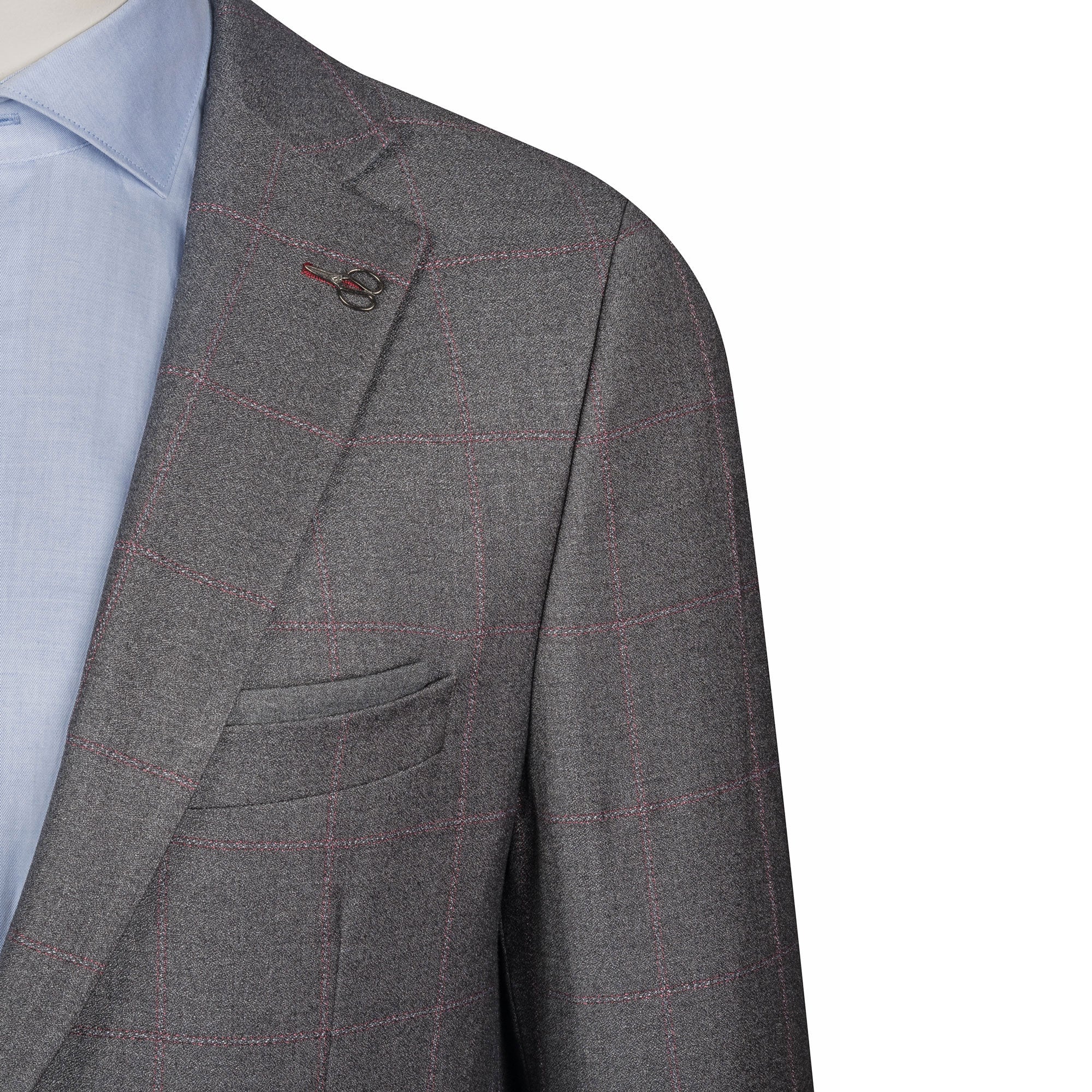 Grey Three-Piece Suit