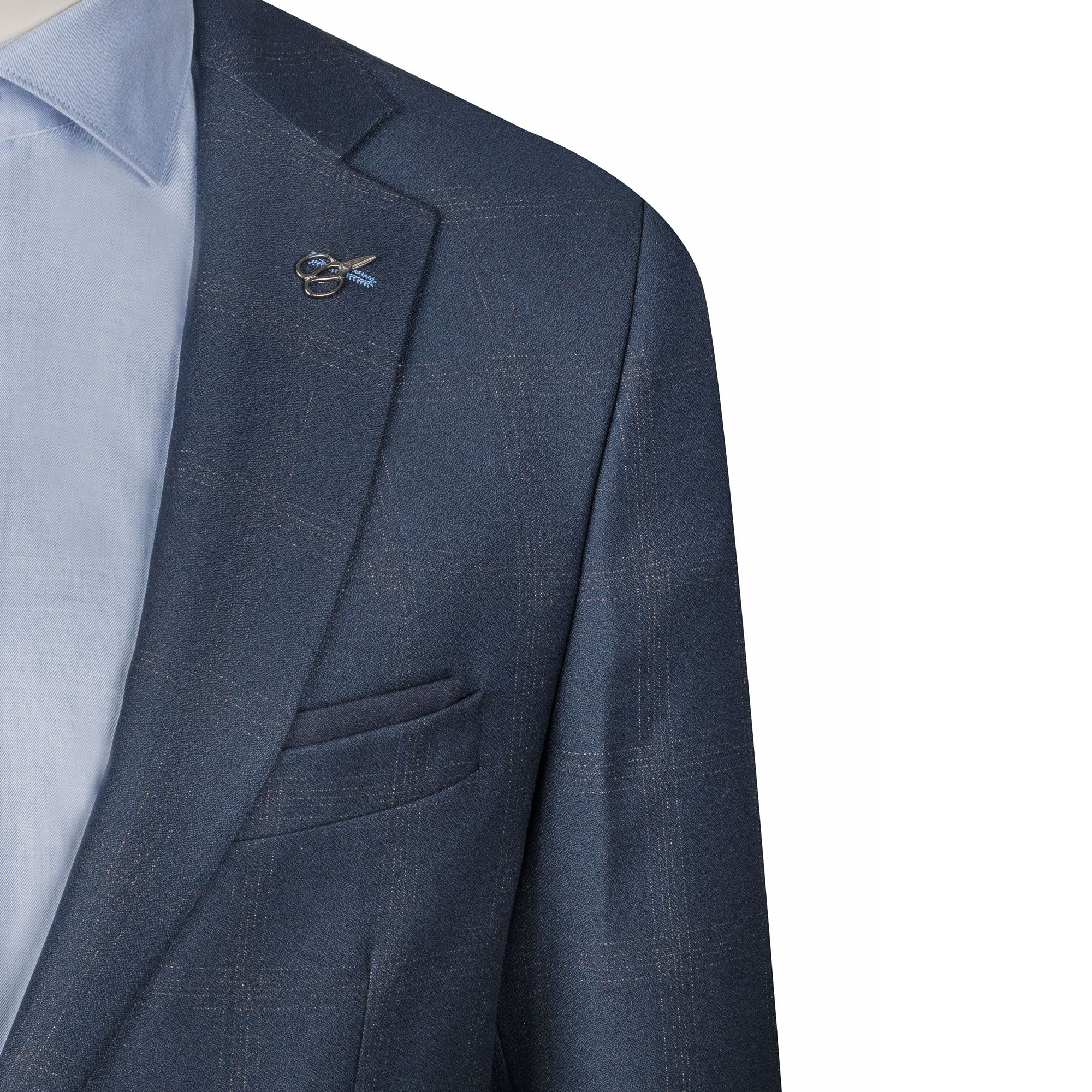 Navy Three-Piece Suit