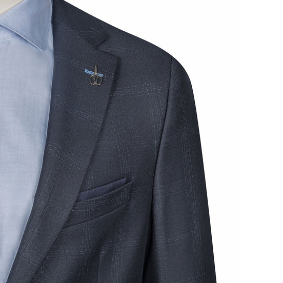 Dark Navy Three-Piece Suit