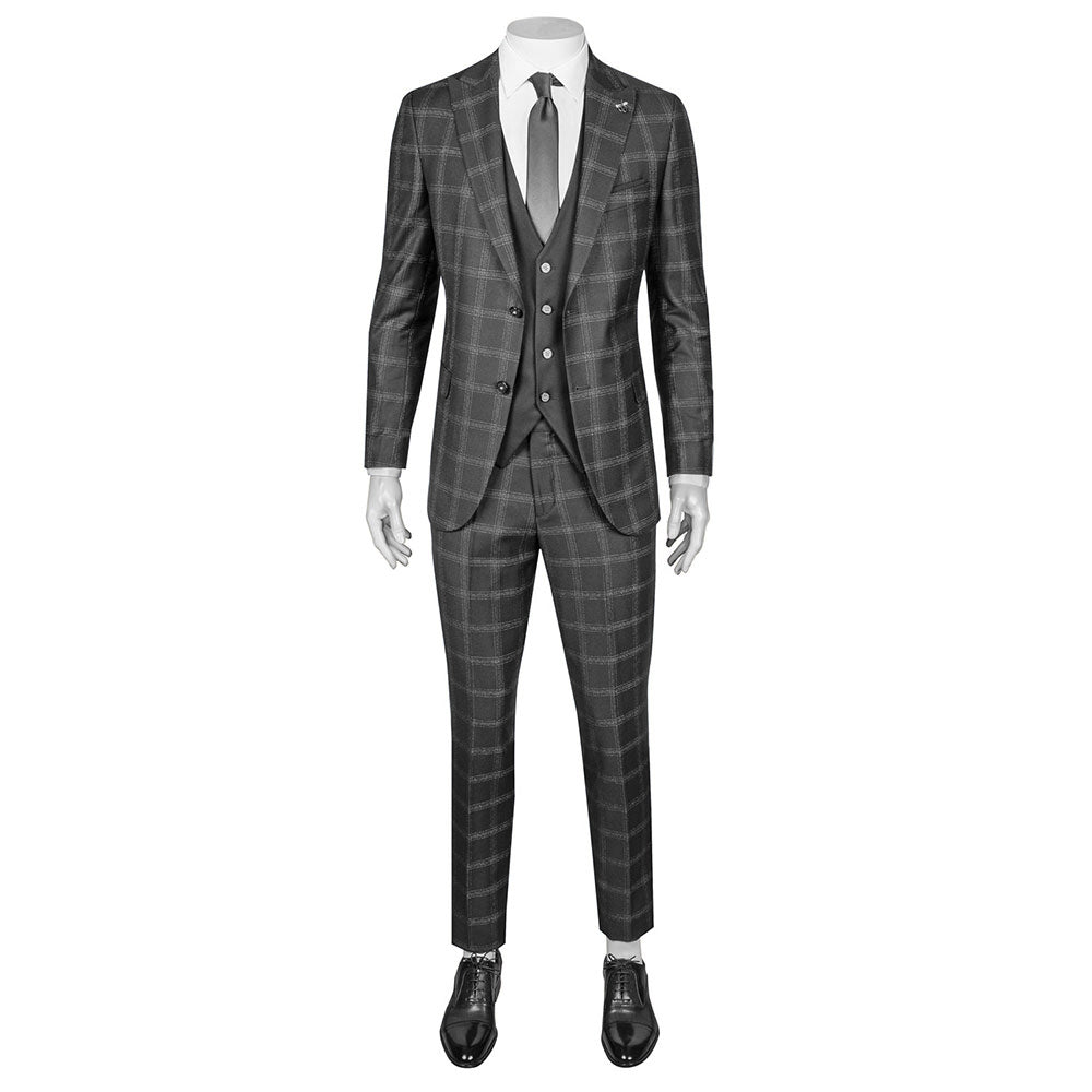 Black Three-Piece Suit