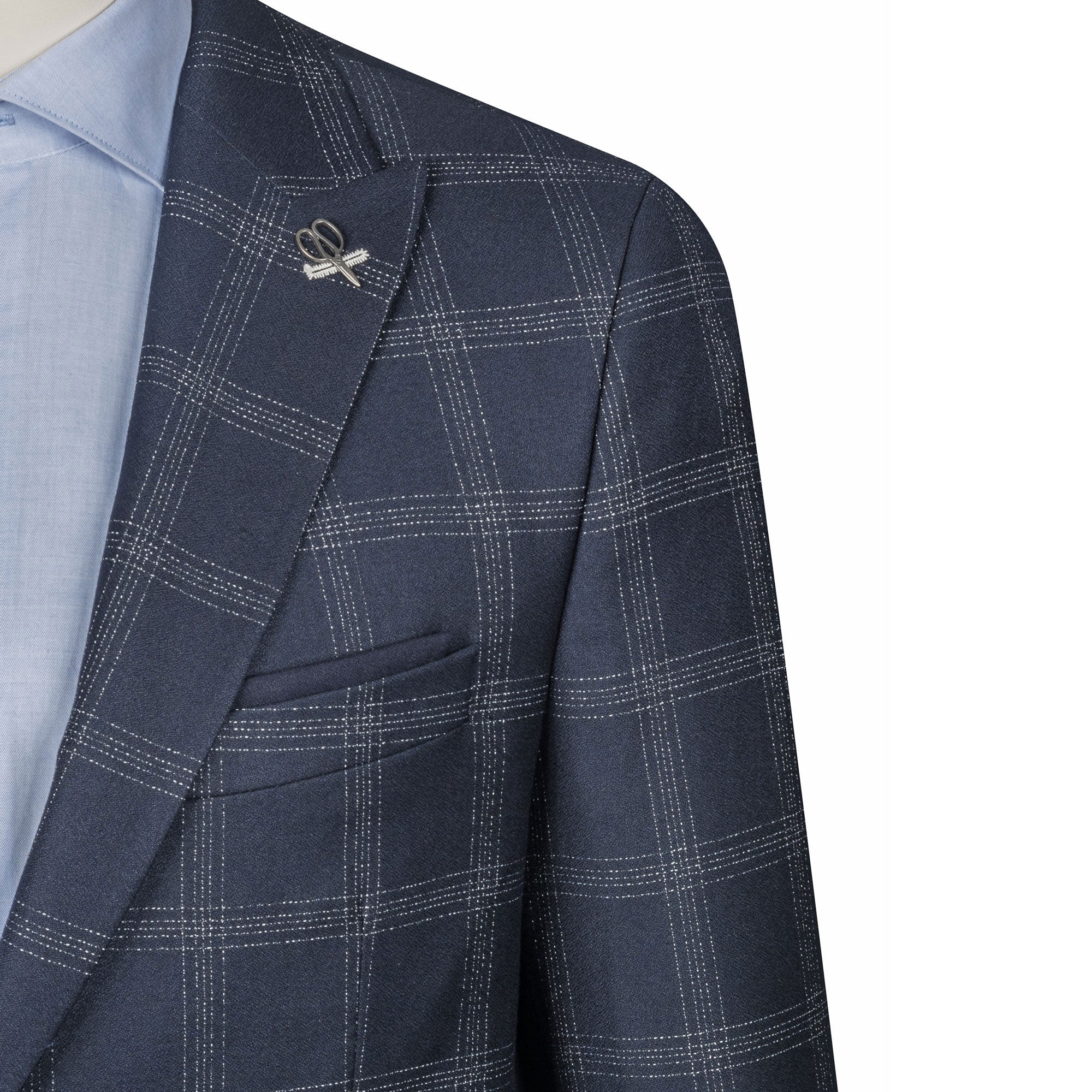 Navy Three-Piece Suit