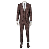 Burgundy Three-Piece Suit