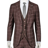 Burgundy Three-Piece Suit