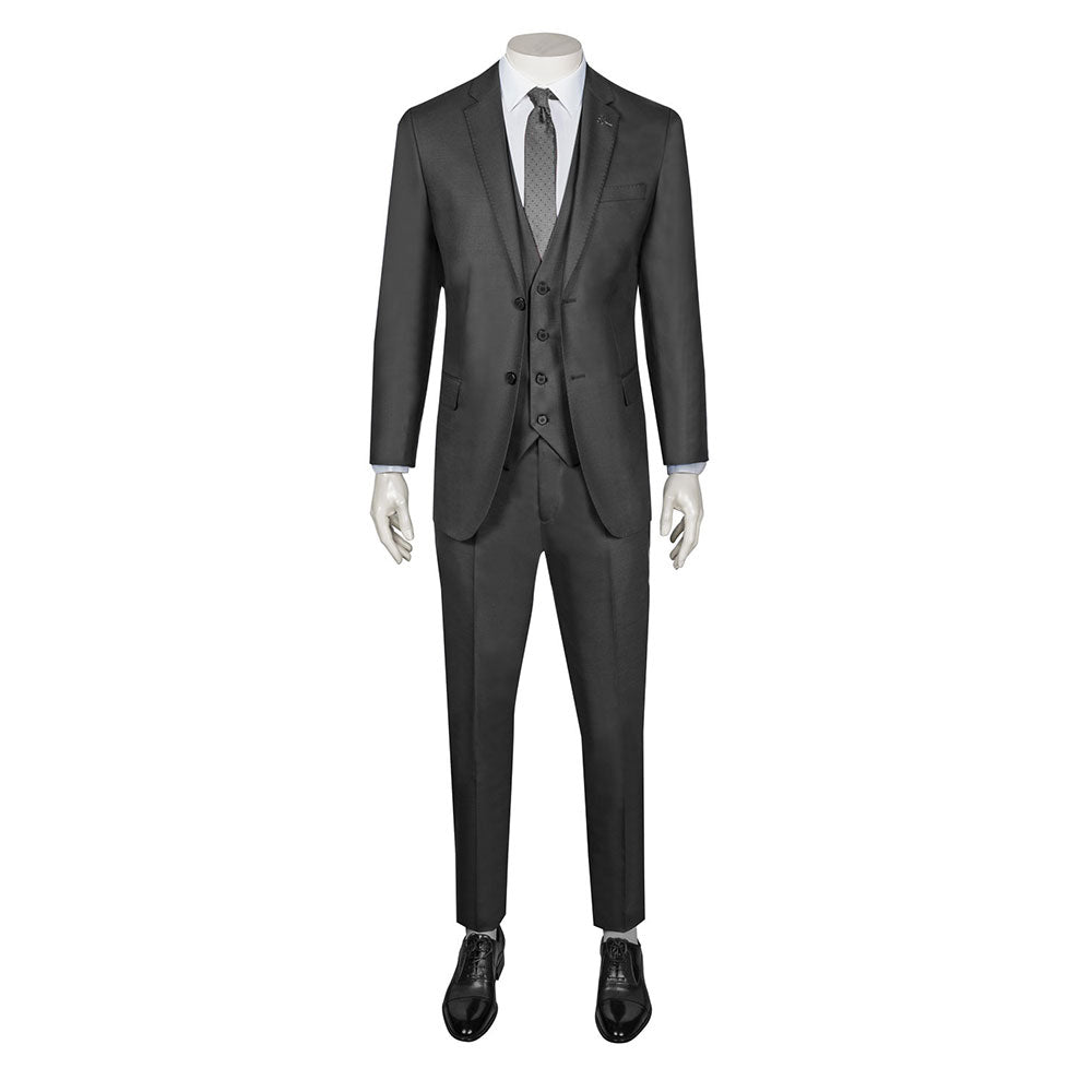 Black Wool Suit