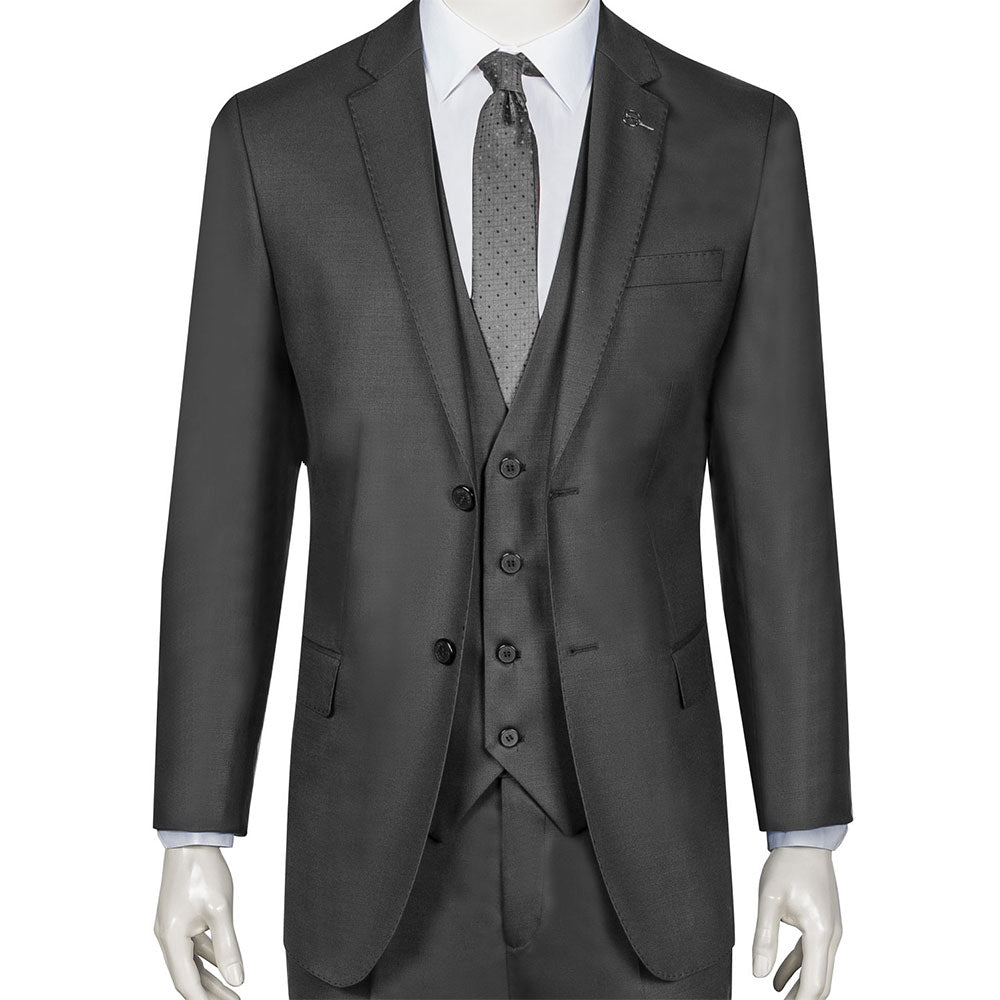 Black Wool Suit