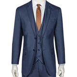 Dark Navy Wool Suit