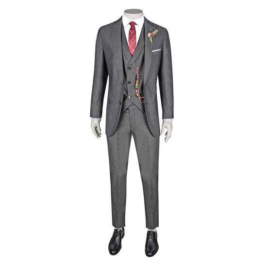 Black Three-Piece Suit